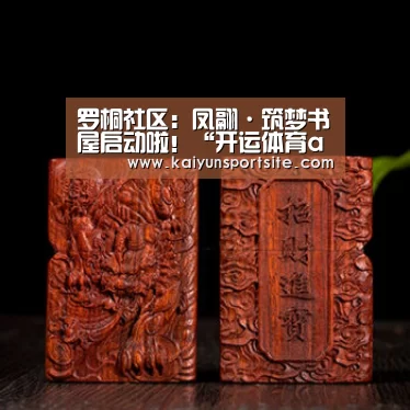 罗桐社区:凤翮·筑梦书屋启动啦!“开运体育app”(图2) kaiyu体育